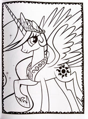 Stickers and Colouring Book With Giant Poster to Colour In
