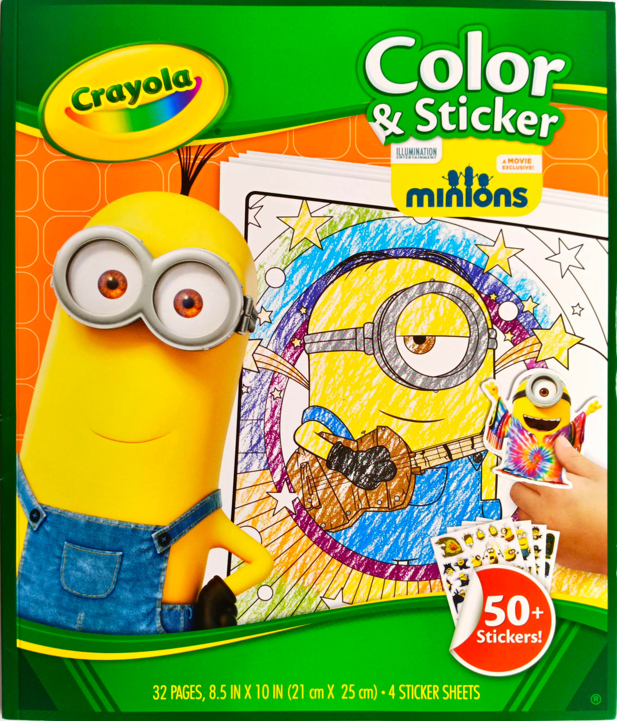 Colour and Stickers Minions (50+ Stickers)