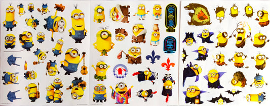 Colour and Stickers Minions (50+ Stickers)