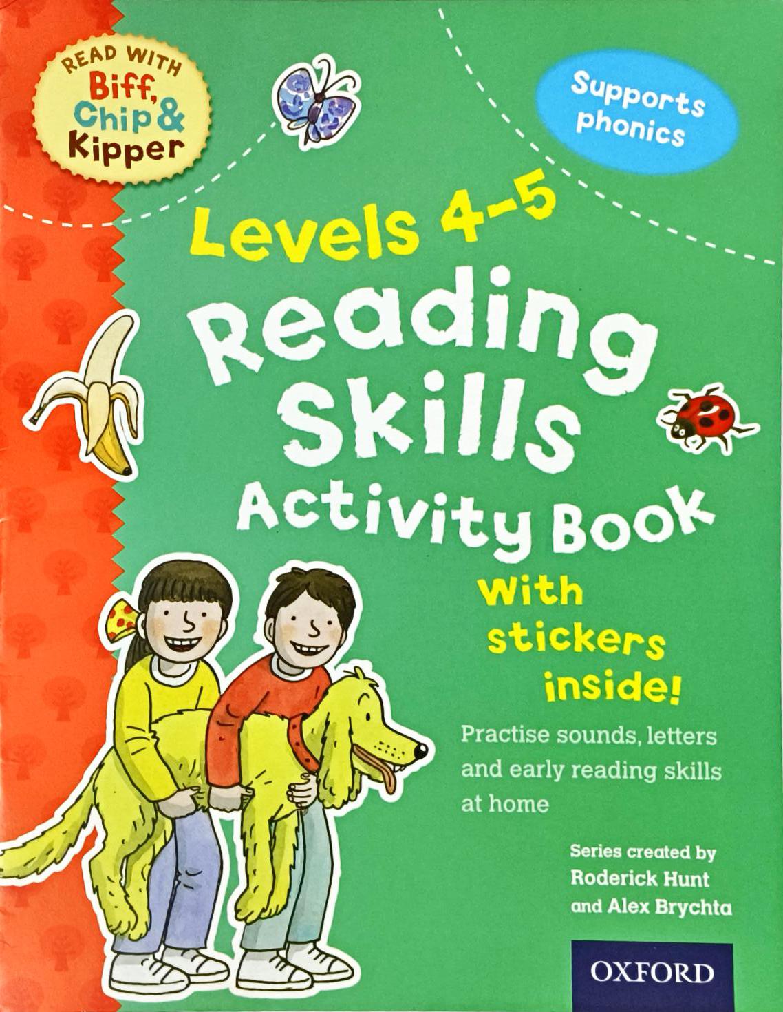 Reading Skills Activity Book with Stickers (Levels 4-5)