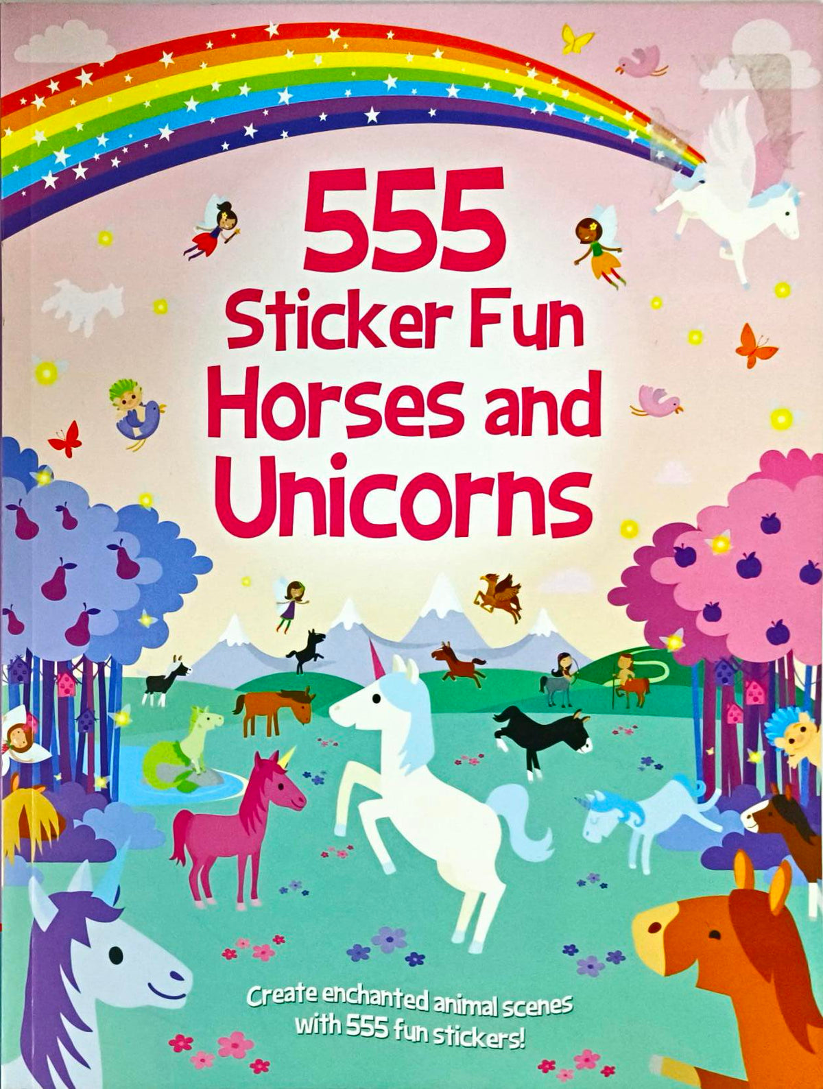 555 Sticker Fun Horses and Unicorns