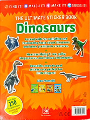 Dinosaur (250 Reusable Stickers)
