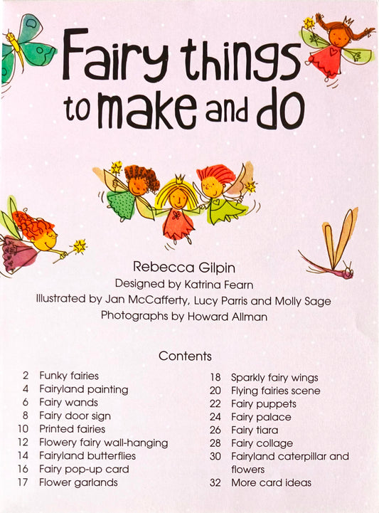 Usborne Fairy things to make and do