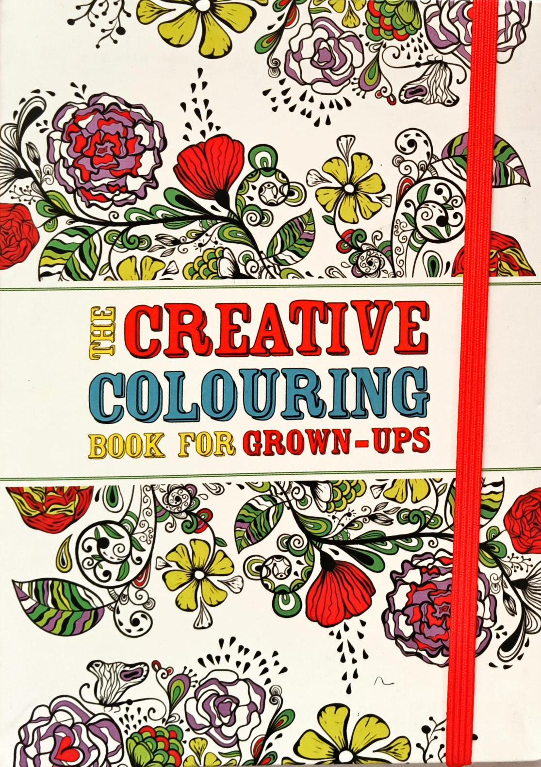 The Creative Colouring Book for Grown ups