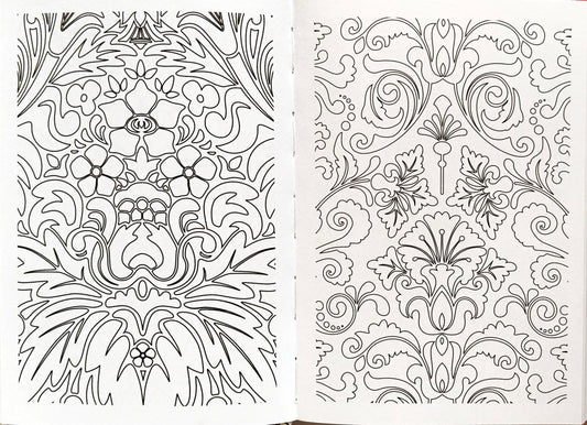 The Creative Colouring Book for Grown ups