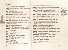 A First Thesaurus