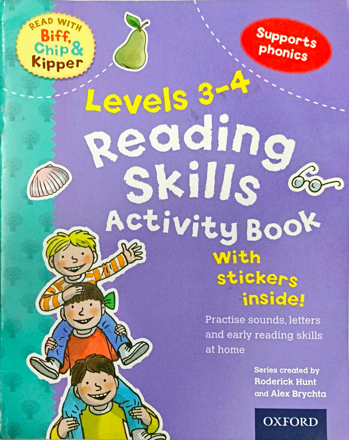 Reading Skills Activity Book with Stickers (Levels 3-4)