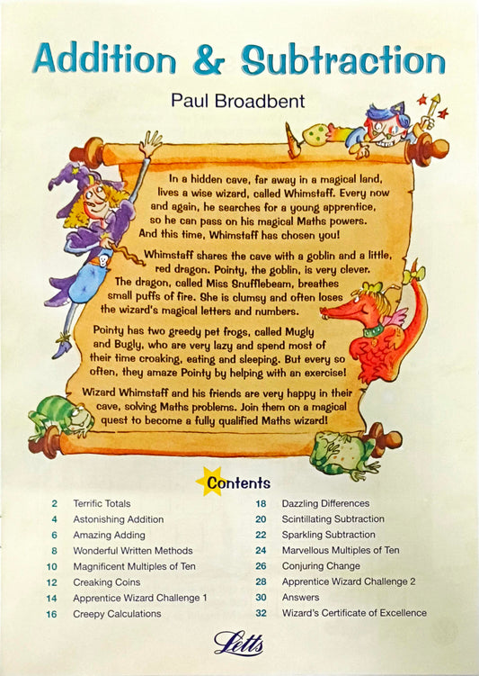 Letts Addition & Subtraction (Age 8-9)