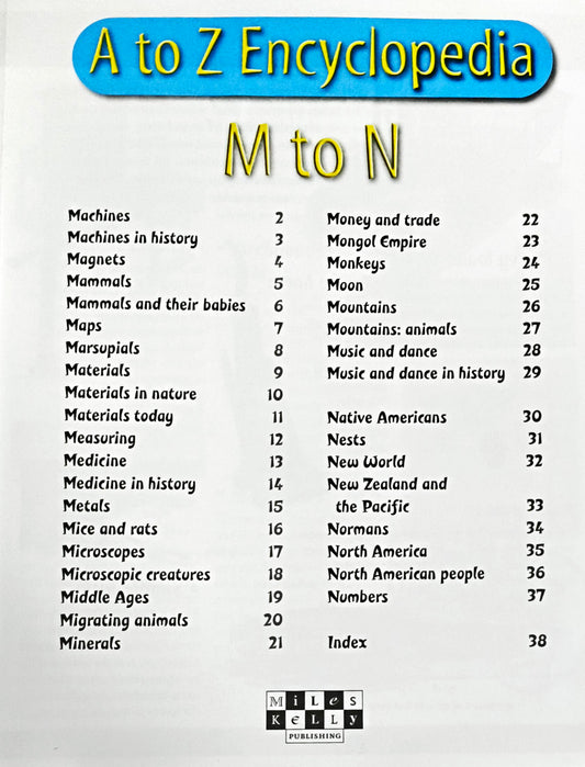 A to Z Encyclopedia