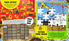 Diggers Sticker Jigsaw Book (With Over 100 Stickers)