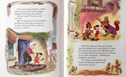 Walt Disney Pinocchio  (A Treasure Cove Story)