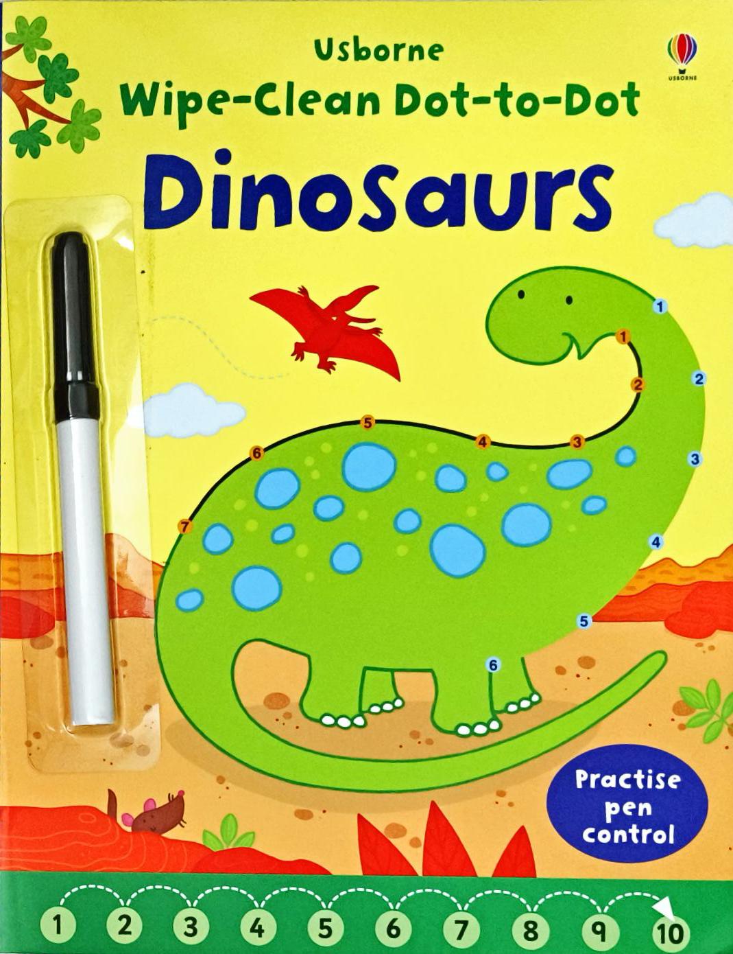 Usborne Wipe and Clean Dinosaurs