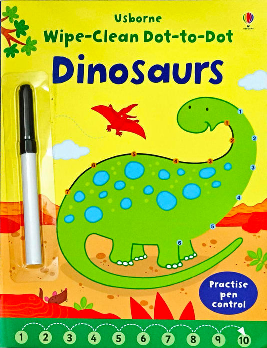 Usborne Wipe and Clean Dinosaurs