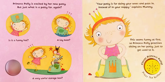 Princess Polly Potty Book (Sound Book)