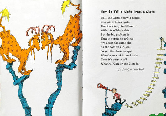 Dr Seuss on the loose!