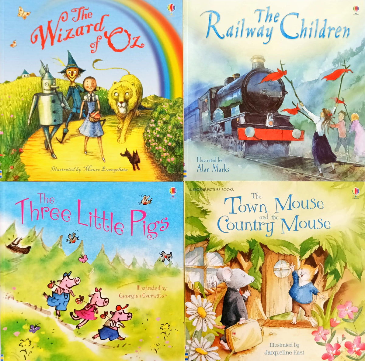 Usborne Storybook Combo 21 (4 Books)