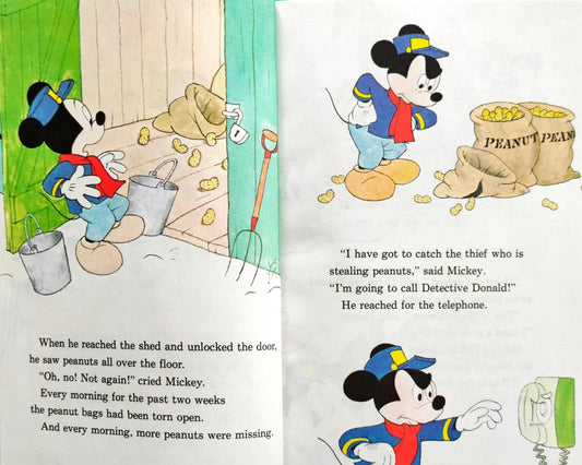 Disney My Mystery of the Missing Peanuts (Wonderful World of Reading)