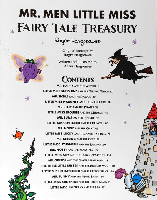 Mr.Men Little Miss Fairy Tale Treasury (20 Funny Fairy Tales