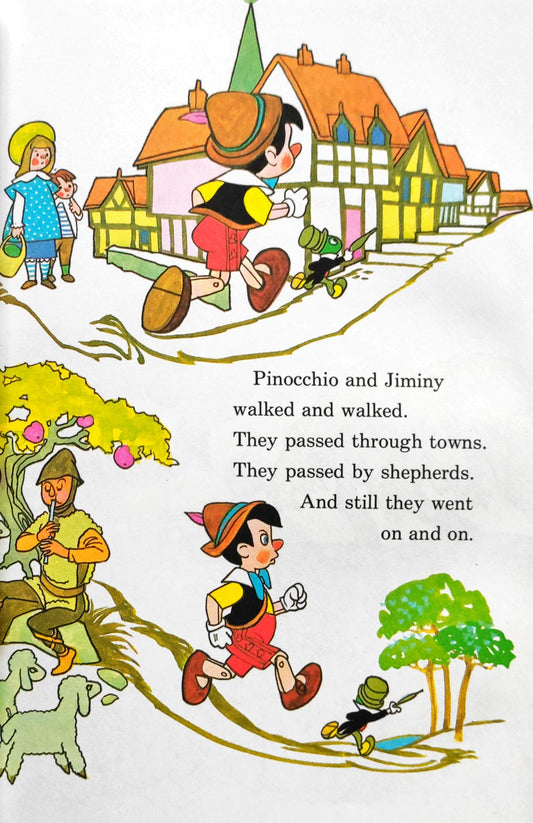 Disney Pinocchio and the Whale (Wonderful World of Reading)