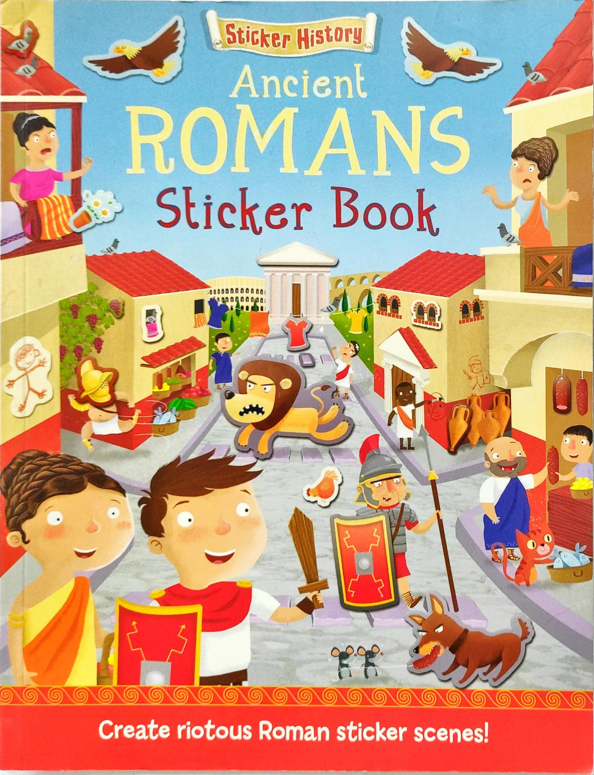 Ancient Romans Sticker Book