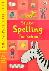 Sticker Spelling for School