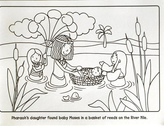 First Bible Colouring