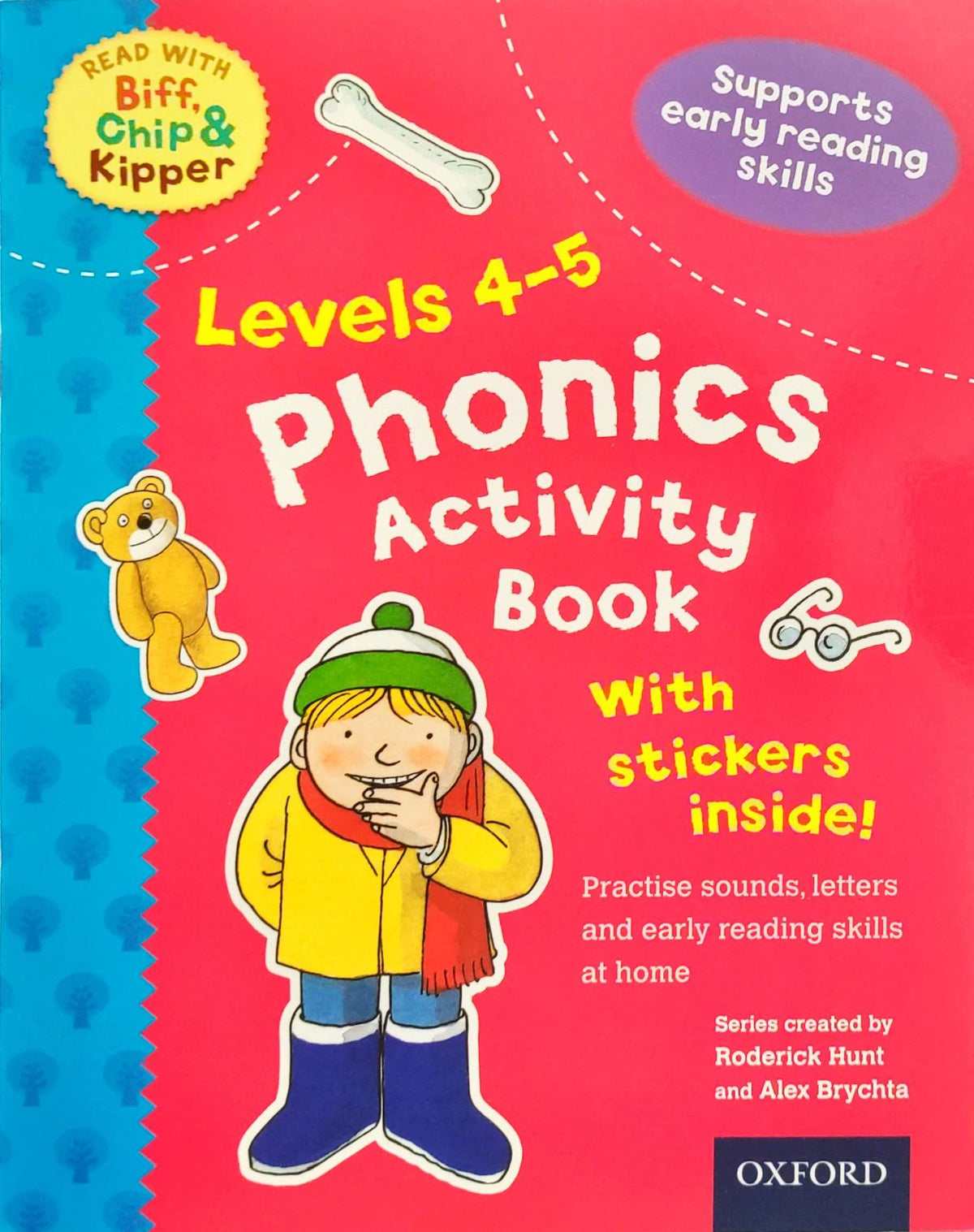 Phonics Activity Book with Sticker Inside (Level 4-5)