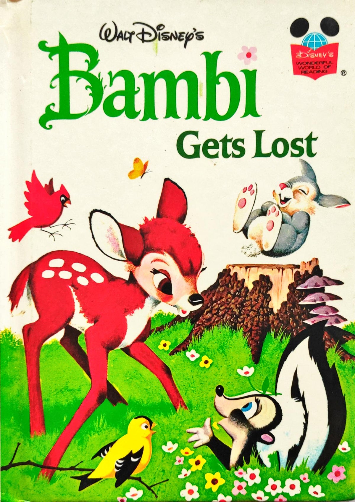 Disney Bambi gets Lost (Wonderful World of Reading)