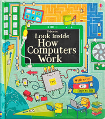 Usborne Look Inside How Computer Work (With Over 70 Flaps)