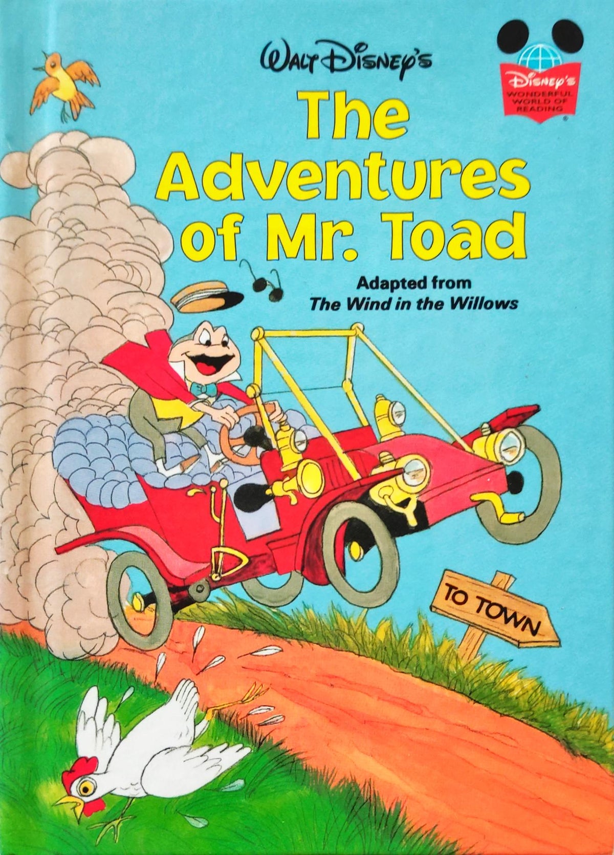 Disney The Adventures of Mr Toad (Wonderful World of Reading)
