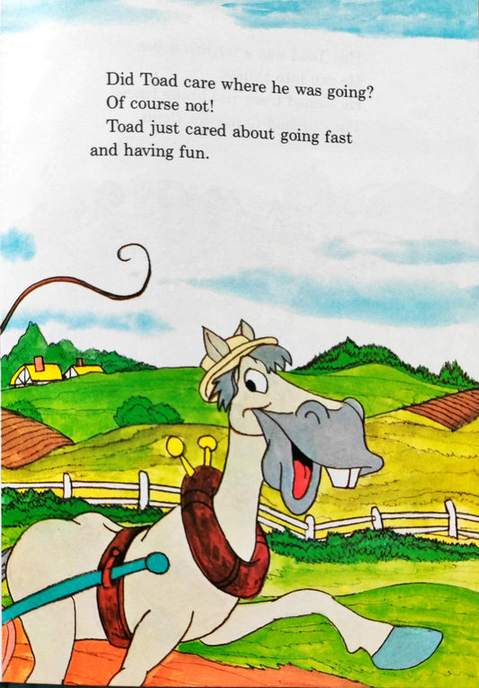 Disney The Adventures of Mr Toad (Wonderful World of Reading)