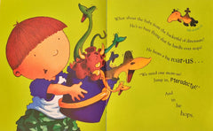 Here Comes Harry with his Bucketful of Dinosaurs