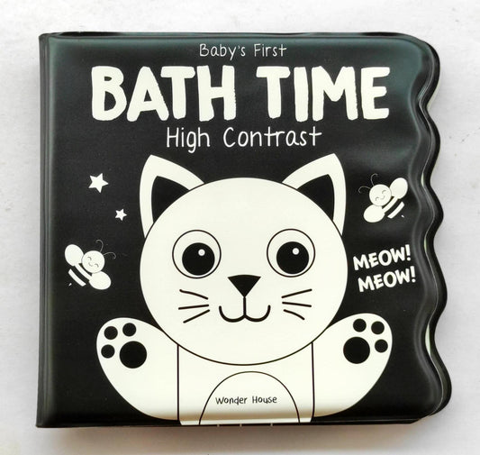Baby's First Bath Time High Contrast (Bath Book)