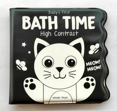 Baby's First Bath Time High Contrast (Bath Book)