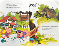 Disney Three Little Pigs  (Wonderful World of Reading)