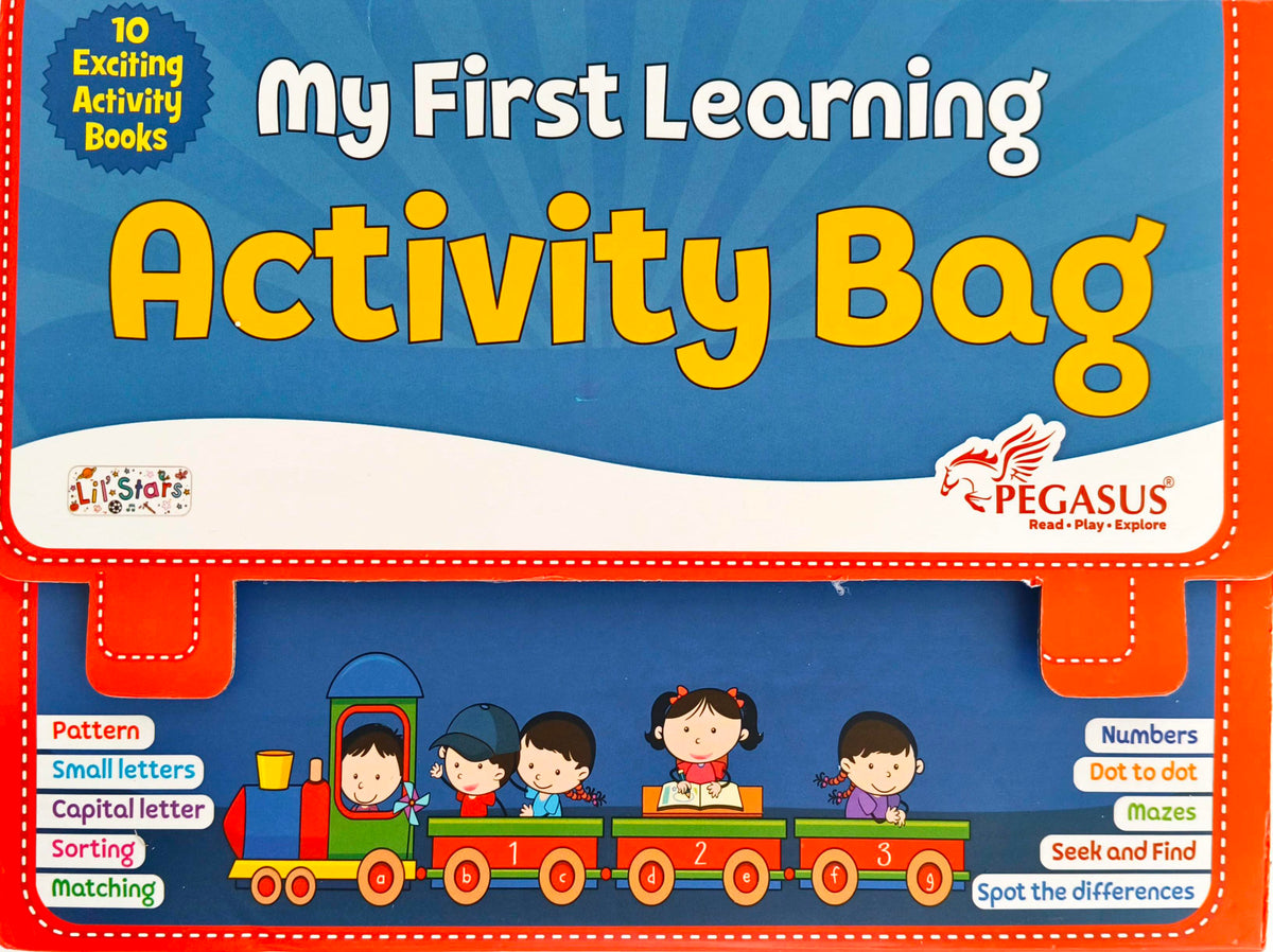 My First Learning Activity Bag (Set of 10 Books with Box)