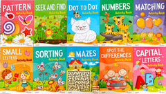 My First Learning Activity Bag (Set of 10 Books with Box)