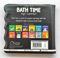 Baby's First Bath Time High Contrast (Bath Book)