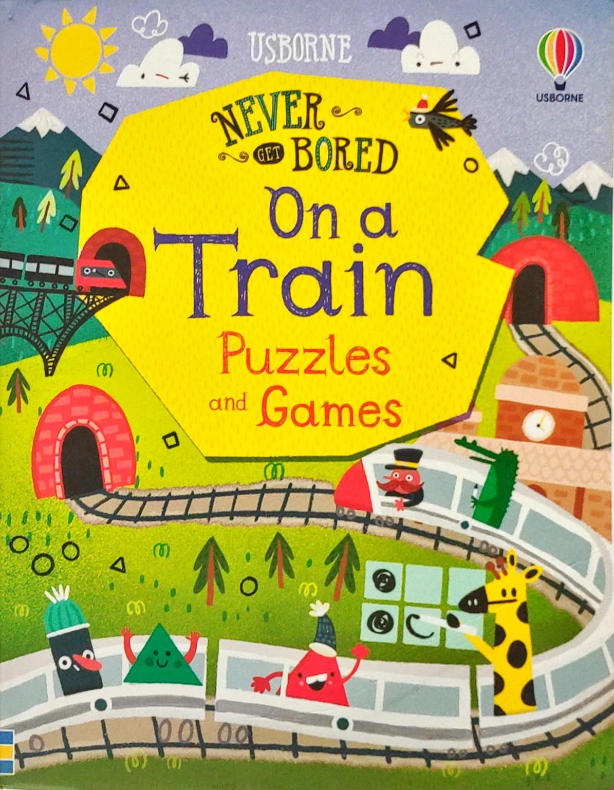 Usborne On a Train Puzzles and Game