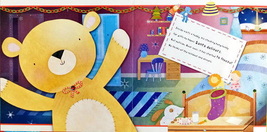 Hello Santa (Popup on Last Page with Light & Sound)