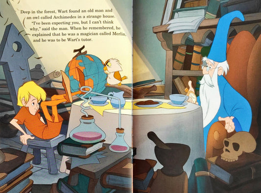 Disney The Sword in the Stone (Wonderful World of Reading)