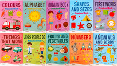 My First Learning Preschool Bag (Set of 10 Books with Box)