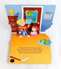 Here Comes Santa (Popup Book)