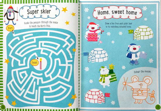 Winter Wonderland Sticker Activity Book