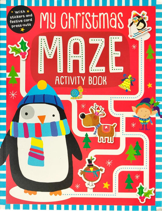 My Christmas Maze Activity Book