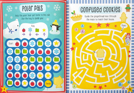 My Christmas Maze Activity Book