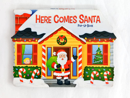 Here Comes Santa (Popup Book)