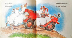 Sheep in a Jeep