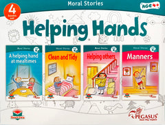 Moral Stories Helping Hands (Set of 4 Books with Box)