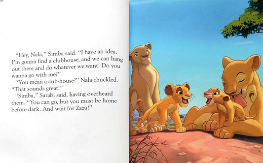 Disney The Lion King The Great Cub House Search